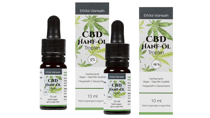 CBD Öl Akne Stress Schlafstörung Hanf