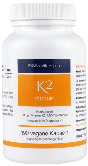 Vitamin K2 Nahrungsergaenzungsmittel