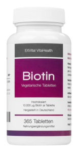 Biotin Vitamin B7 Haarausfall