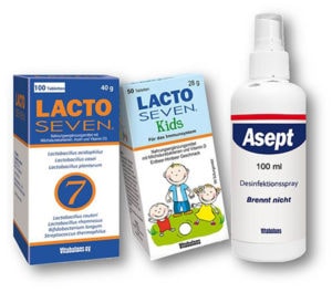 Lacto Seven Kids Reiseapotheke