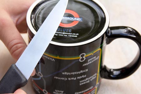 Messer schärfen Hausmittel