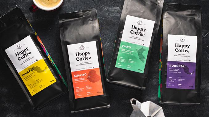 Happy Coffee Produkte