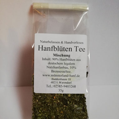 Hanfblüten Tee