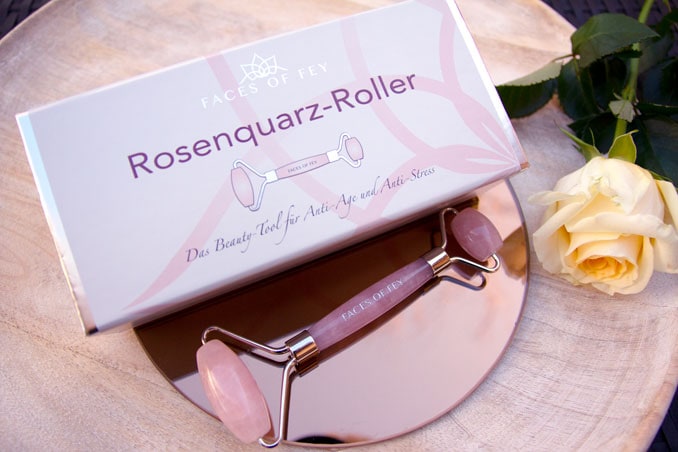 Rosenquarz Roller Anwendung