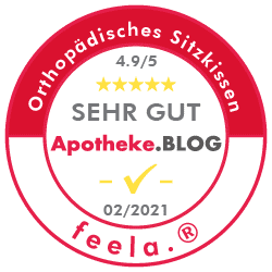 Kaufen Sie feela.® Orthopädisches Sitzkissen - Silber zu