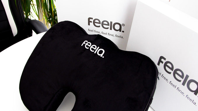 Orthopädisches Sitzkissen von feela.® im Test