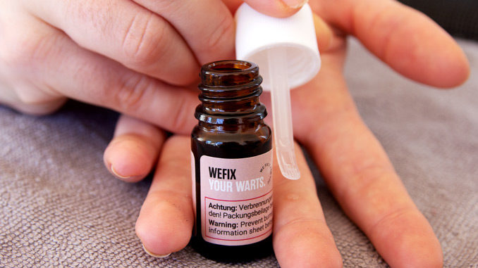 WeFix your warts Warzenentferner Test