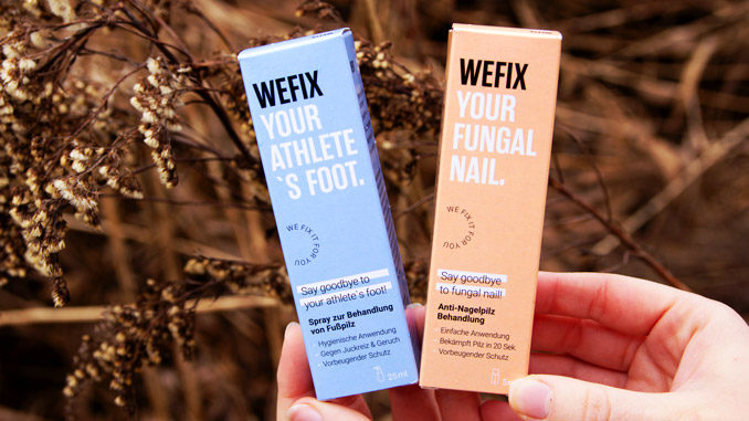 Anti Nagelpilz Anti Fußpilz Test WeFix