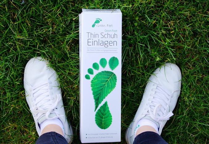 GreenFeet Schuheinlagen