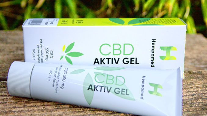 CBD Aktiv Gel Test Hempamed