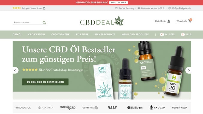 CBD-DEAL24 Produkte