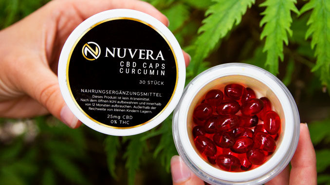 CBD CAPS CURCUMIN Test NUVERA